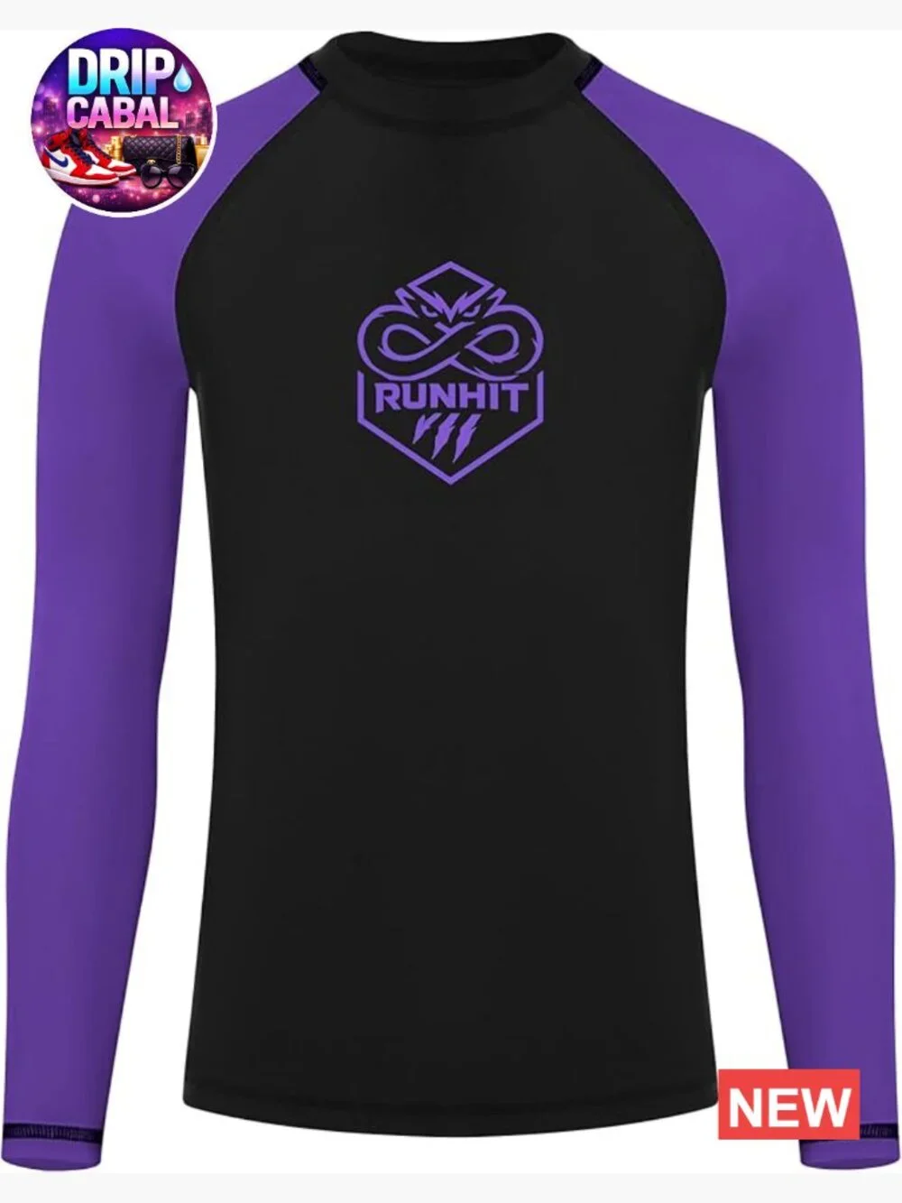Long Sleeve Compression Rash Guard for BJJ MMA Wrestling Boxing UPF50